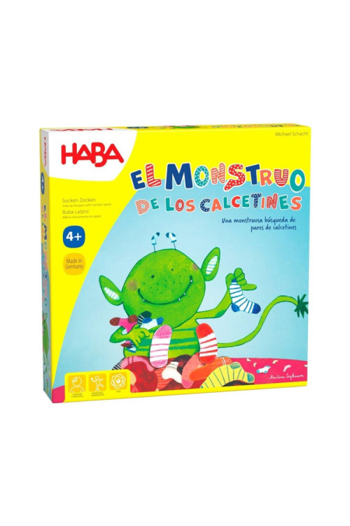 El monstruo de los calcetines HABA