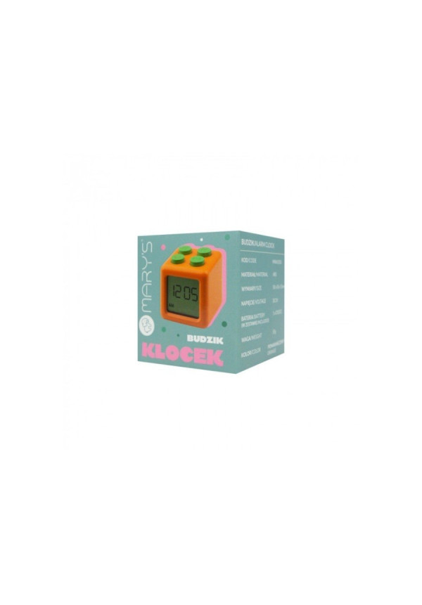 Reloj despertador Bloque naranja MARY´S