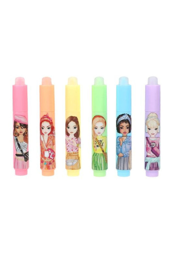 Rotuladores mini fluorescentes borrables Top Model BY DEPESCHE