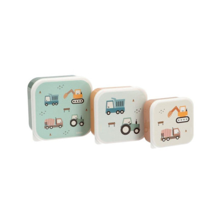3 cajas almuerzo Trucks TUTETE