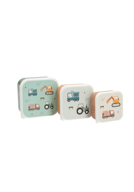 3 cajas almuerzo Trucks TUTETE