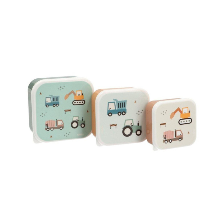 3 cajas almuerzo Trucks TUTETE