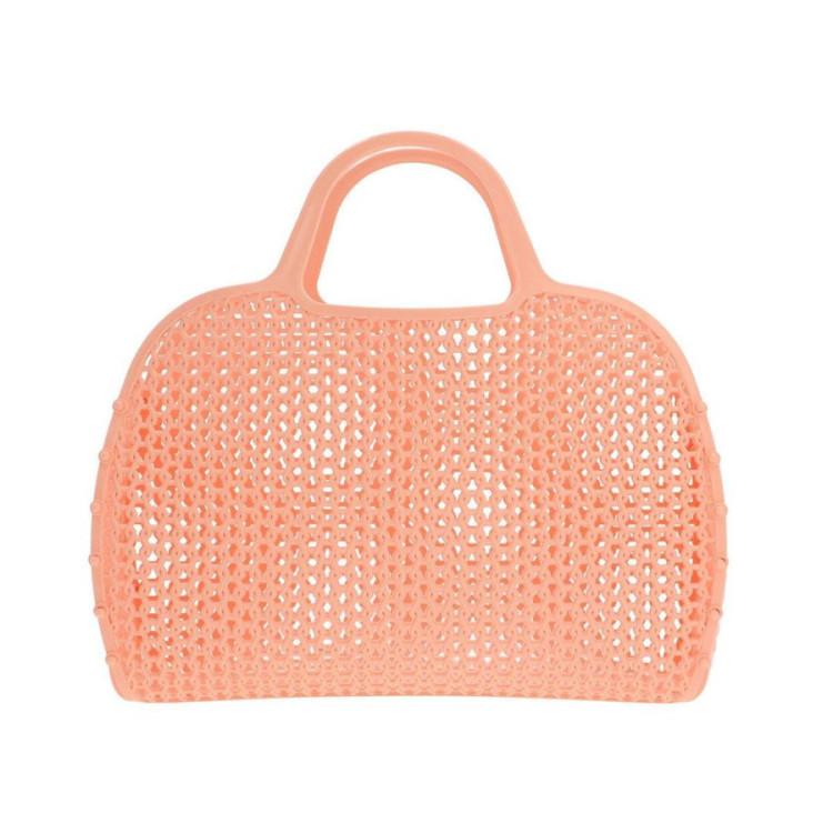 Bolso cesta vintage apricot