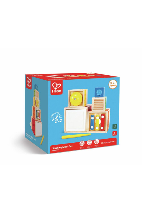 Juego de apilamiento musical HAPE 
