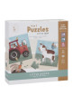 Puzzle 4 en 1 little farm LITTLE DUTCH