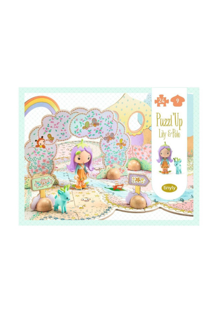 Puzzle Tinily Puzz'Up Lily & Polo DJECO