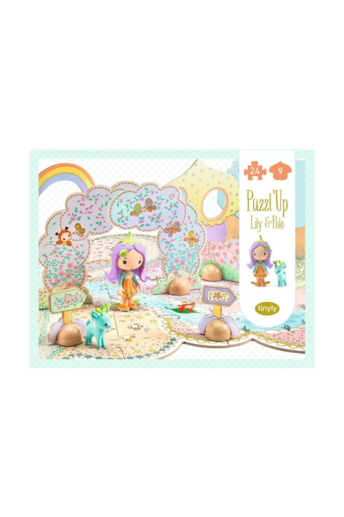 Puzzle Tinily Puzz'Up Lily & Polo DJECO