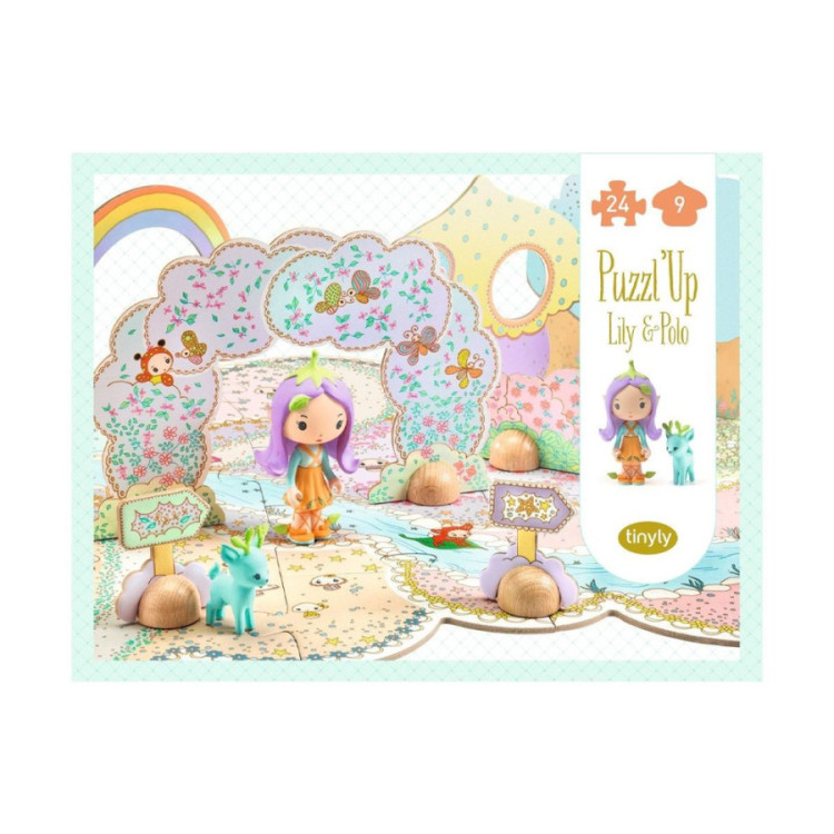 Puzzle Tinily Puzz'Up Lily & Polo DJECO