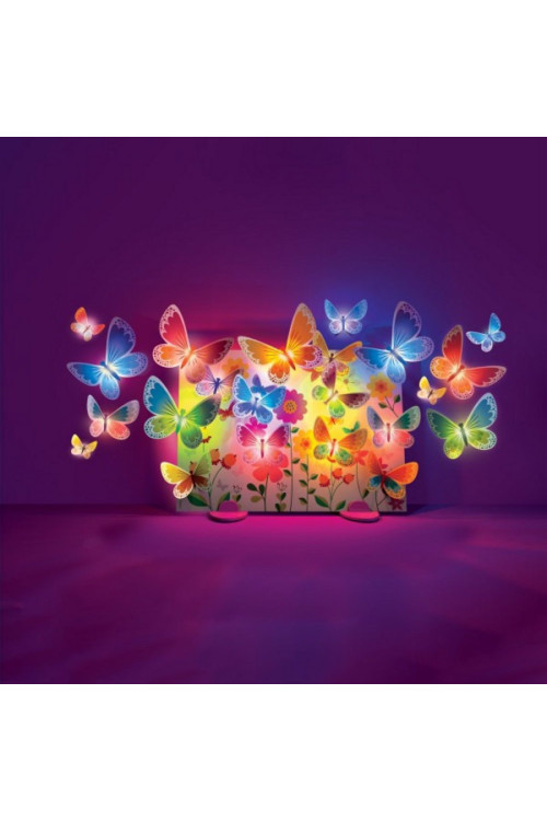 Mariposas Brillantes 3D 4M