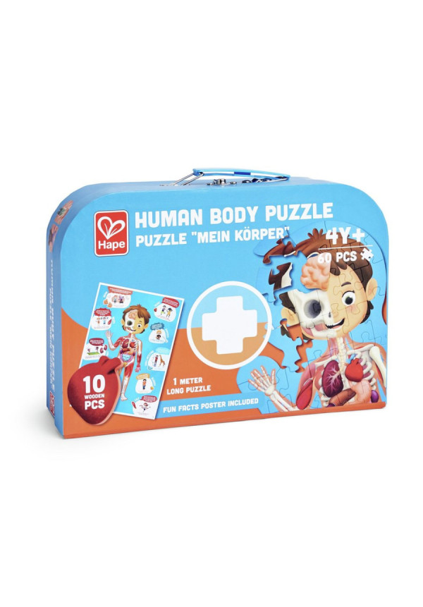 Puzzle cuerpo humano HAPE 