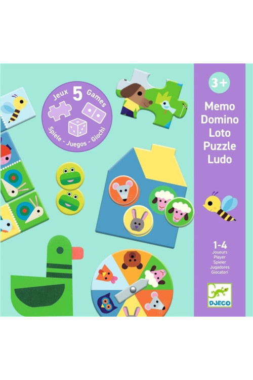 Juego educativo En la granja DJECO