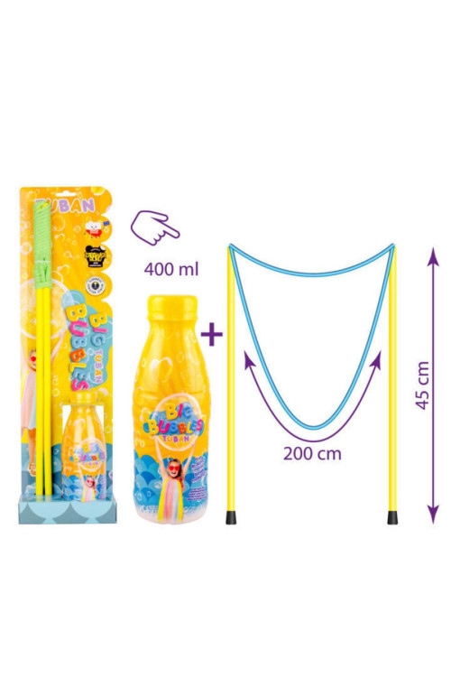 Varita burbujas 400ml TUBAN