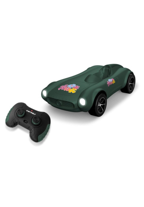 KIDYCAR coche radiocontrol verde  KIDYWOLF