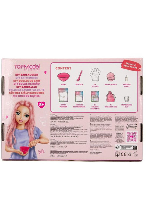 Set de bombas de baño Top Model BY DEPESCHE