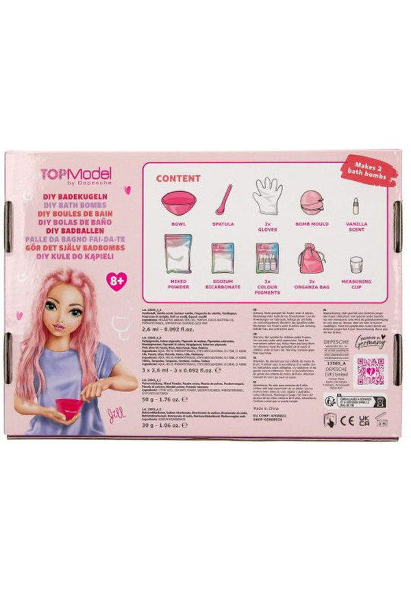 Crear bombas de baño Top Model BY DEPESCHE