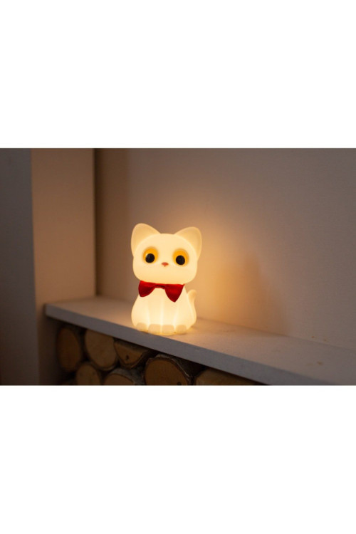 Lámpara de noche LED gatito MARY'S