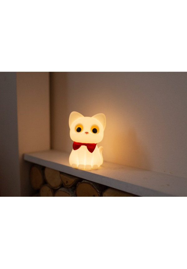 Lámpara de noche LED gatito MARY'S