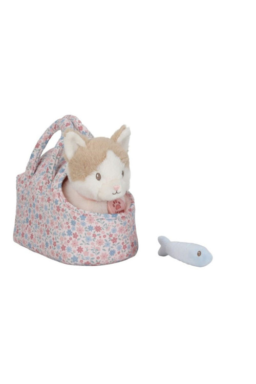 Gatito peluche con bolsa LITTLE DUTCH