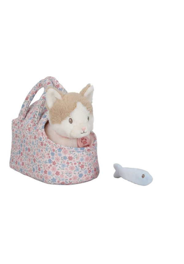 Gatito peluche con bolsa LITTLE DUTCH