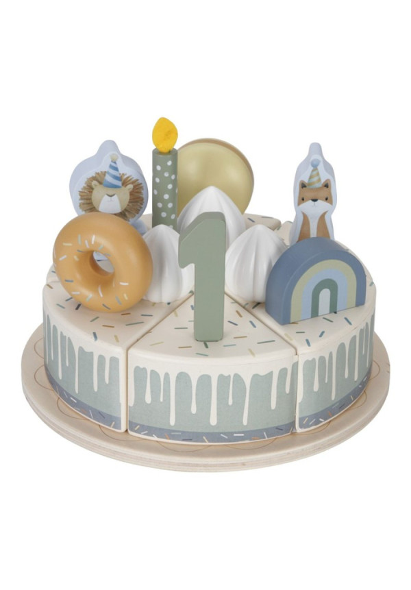 Pastel cumpleaños azul LITTLE DUTCH 