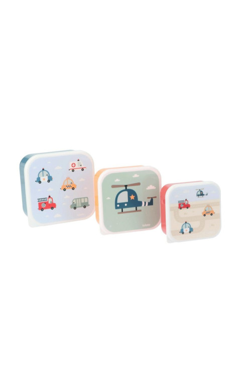 3 Cajas Almuerzo City Cars TUTETE