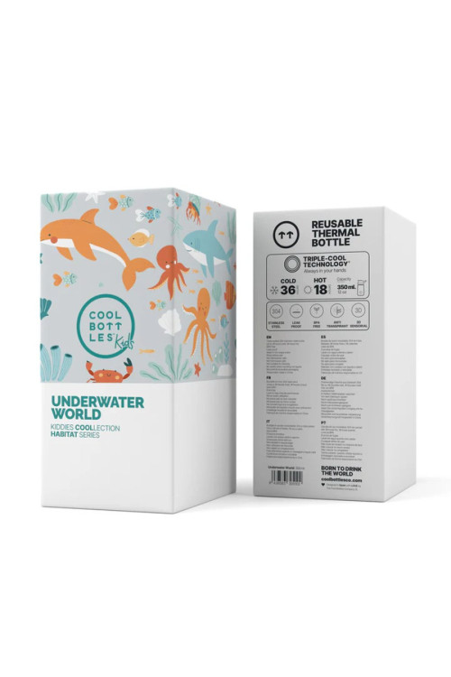 The Kiddie Bottle - Underwater World 350ml COOL BOTTLES