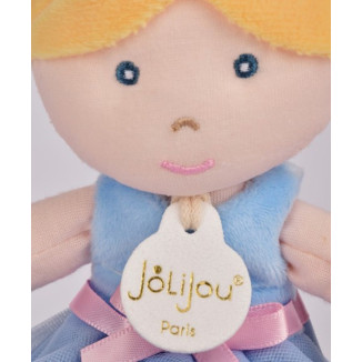 Mi muñeca bailarina - Azul - 25 cm DOUDOU ET COMPAGNIE