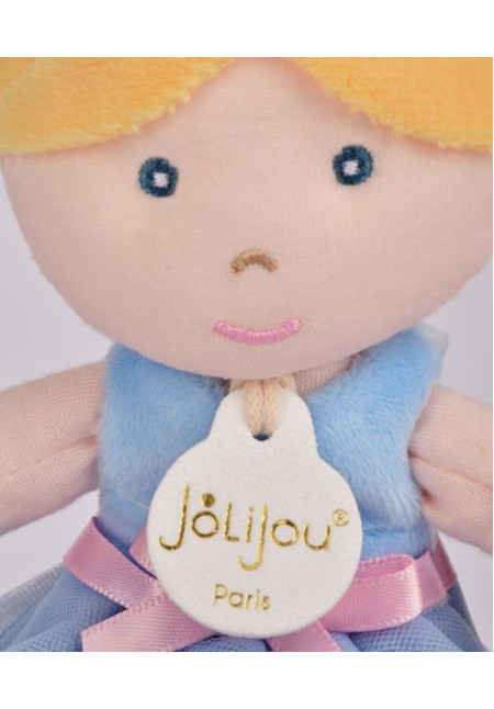 Mi muñeca bailarina - Azul - 25 cm DOUDOU ET COMPAGNIE