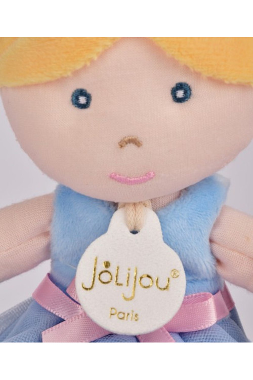 Mi muñeca bailarina - Azul - 25 cm DOUDOU ET COMPAGNIE