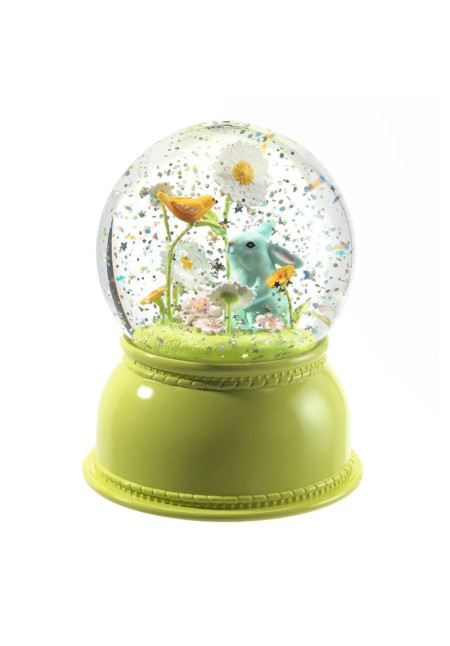 Lampara bola de nieve Rabbit DJECO