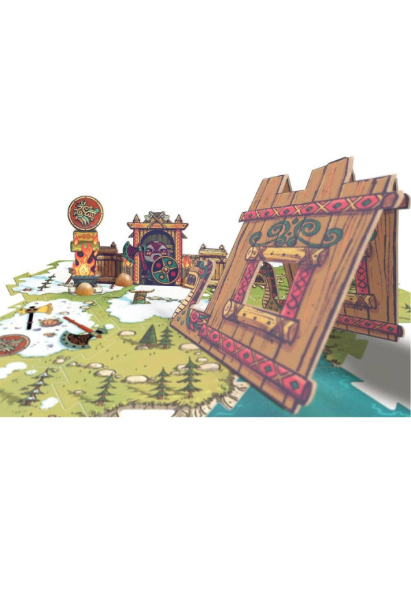 Arty Toys Puzzl’Up Alric Barbarious-15 pcs DJECO