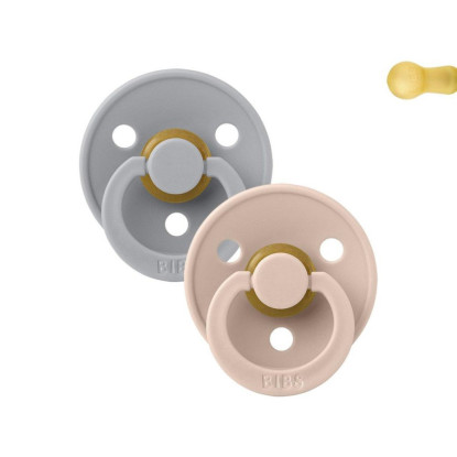 2 Chupetes BIBS cloud/blush 2 Chupetes BIBS cloud/blush