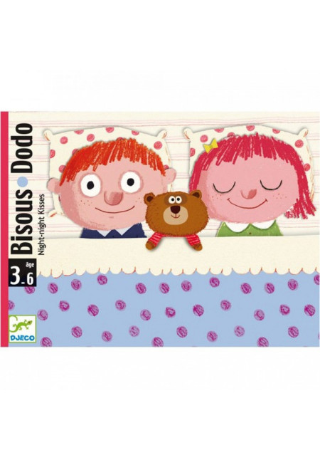 Bisous dodo juego de cartas DJECO