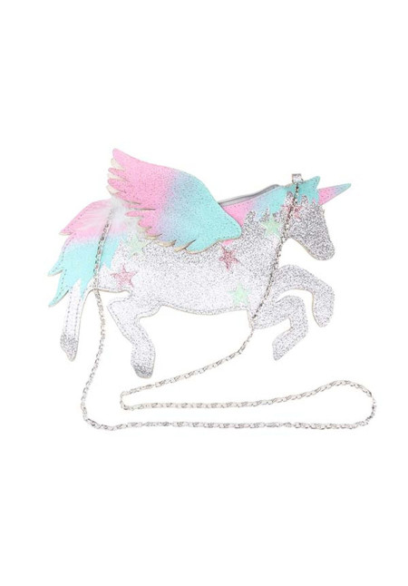 Bolsito unicornio plata GREAT PRETENDERS 