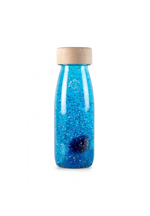 Botella sensorial azul PETIT BOUM
