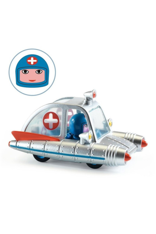 Crazy Motors Space Ambulance DJECO Crazy Motors Space Ambulance DJECO