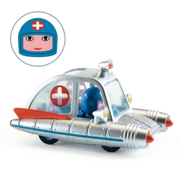Crazy Motors Space Ambulance DJECO Crazy Motors Space Ambulance DJECO