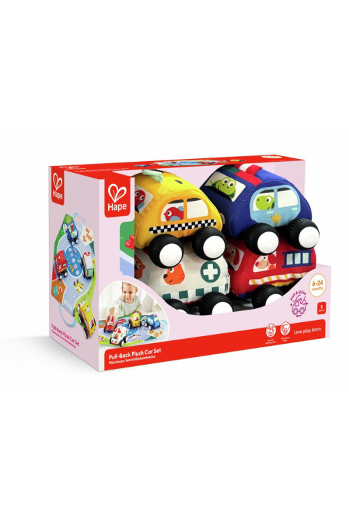 Set de Coches de Peluche HAPE Set de Coches de Peluche HAPE