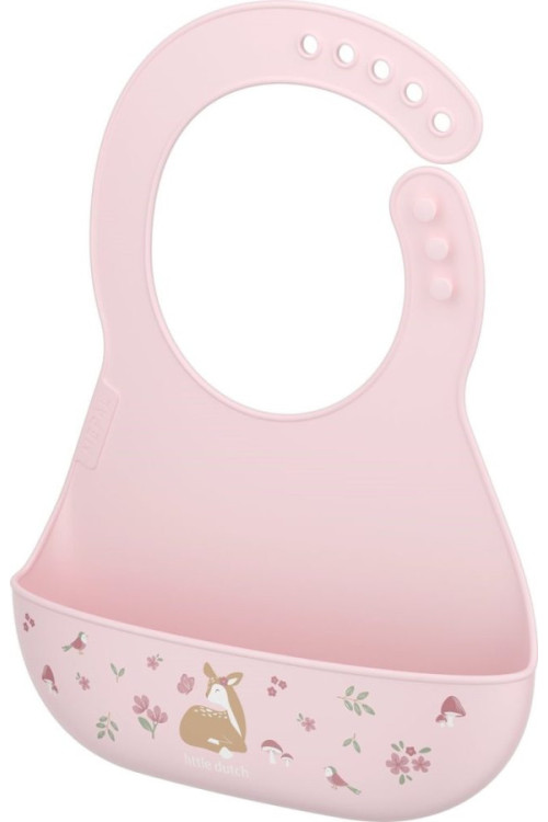 Babero silicona Fairy Garden LITTLE DUTCH