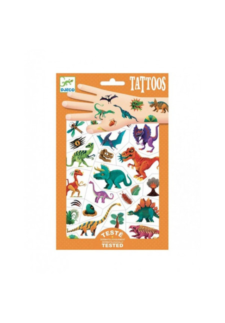 Tatuajes Dino Club DJECO