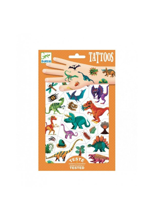 Tatuajes Dino Club DJECO