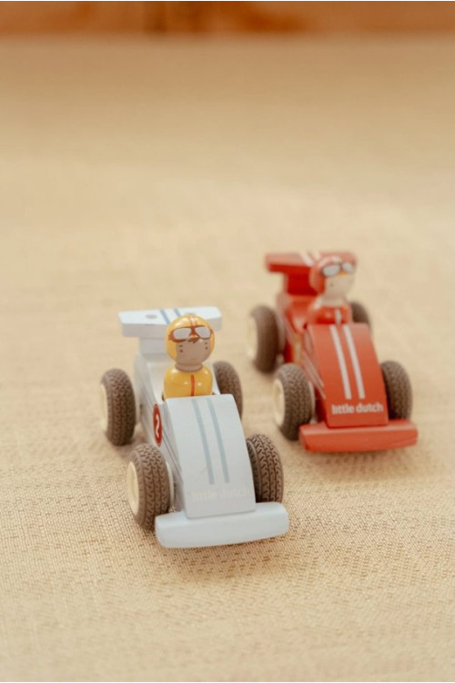 Coches carrera retroceso LITTLE DUTCH 