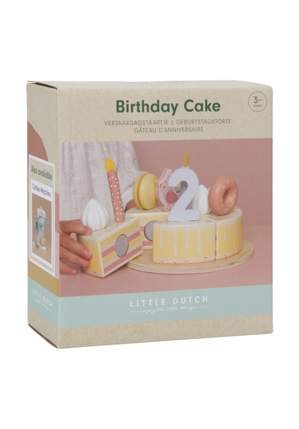 Pastel cumpleaños rosa LITTLE DUTCH 