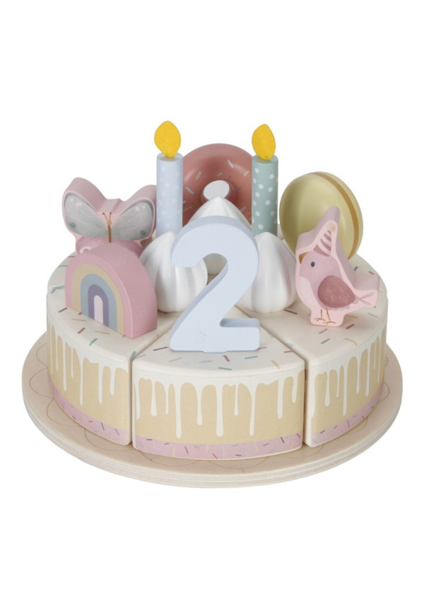 Pastel cumpleaños rosa LITTLE DUTCH 