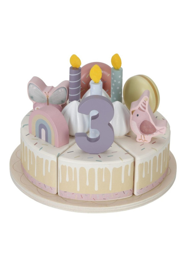 Pastel cumpleaños rosa LITTLE DUTCH 