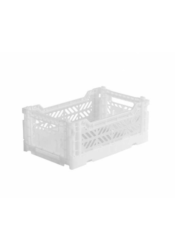 Caja plegable pequeña blanco LILLEMOR