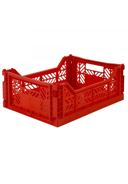 Caja plegable mediana rojo LILLEMOR