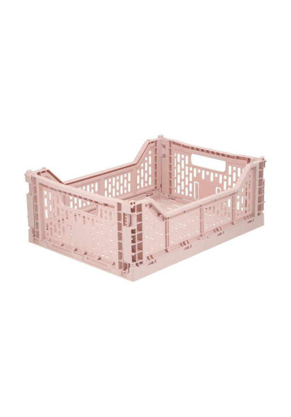 Caja plegable mediana Old Rose MONNEKA