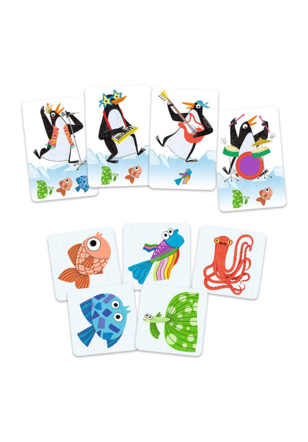 Rock Band juego de cartas DJECO
