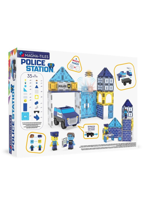 MAGNA-T Police Station Set 35 pcs